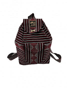 NO BAD DAYS ® Baja Backpack - Burgundy Stripes